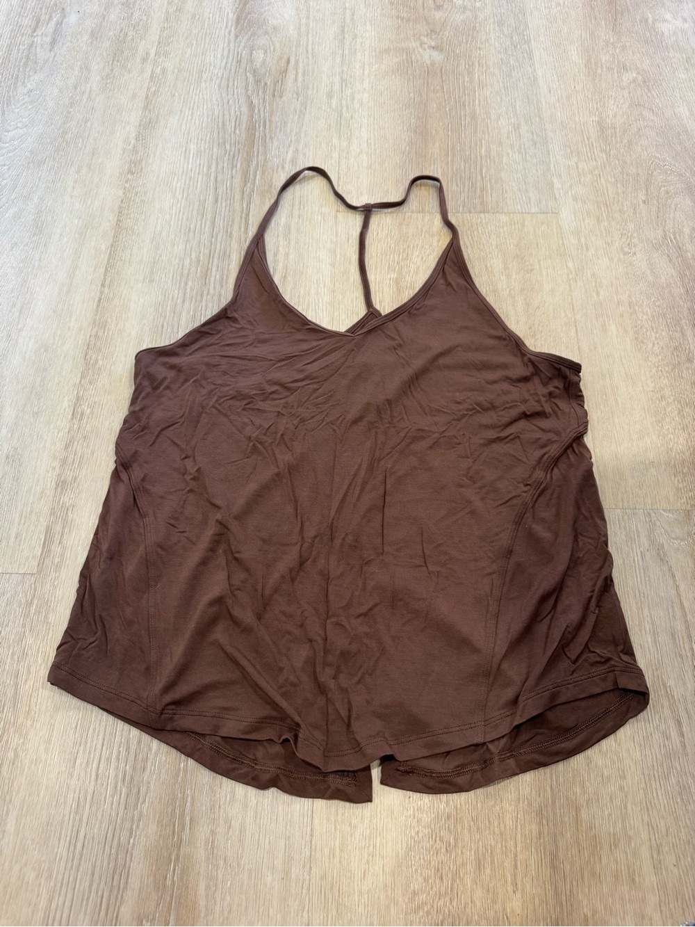 Lululemon Women’s Brown Racerback Tank Top